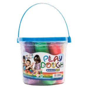 Marlin Kids Play Dough 1kg Bucket – colourful modeling dough for children