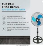 Omega Pedestal Standing Fan 18-Inch - Image 2