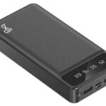 Belj 10000mAh Powerbank – LED Torch, LCD Display, Dual USB Output