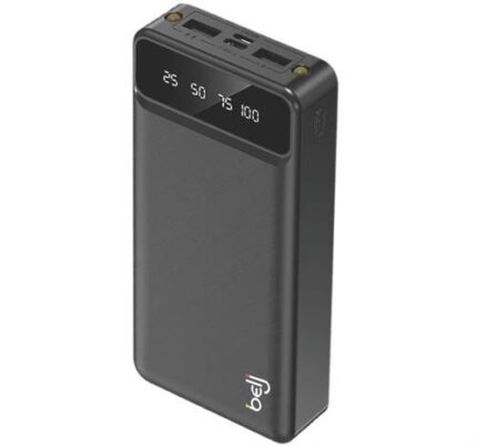 Belj 20000mAh Powerbank – LED Torch, LCD Display, Dual USB Output