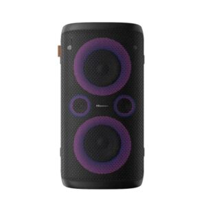 Hisense HP100 Party Rock Speaker with LED lights and wireless charging pad