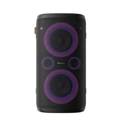 Hisense HP100 Party Rock Speaker with LED lights and wireless charging pad