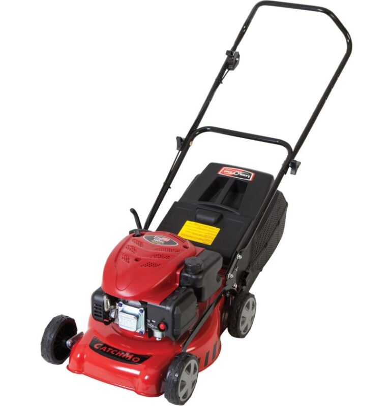 Lawn Star LSM 4540 L Catch Mo Petrol Lawnmower side view