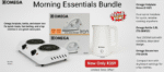 Omega Morning Essentials Bundle | Hotplate, Kettle & Steam Iron - Image 5