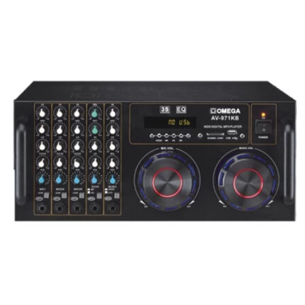 Omega AV-971KB Amplifier front view
