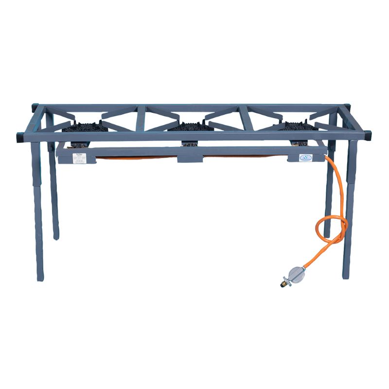 Totai 3 Pot Boiling Table 08/300C with C30 Burners