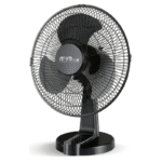 Alva Air 40cm Plastic Desk Fan ACS209B in black