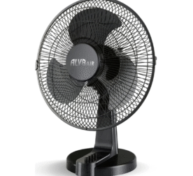 Alva Air 40cm Plastic Desk Fan ACS209B in black