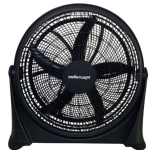 Mellerware 50cm Floor Fan Air BLACK 35980 front view