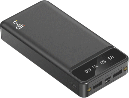 Belj 30000mAh Powerbank – LED Torch, LCD Display, Dual USB Output