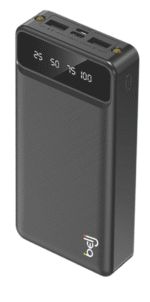 Belj 30000mAh Powerbank – LED Torch, LCD Display, Dual USB - Image 2