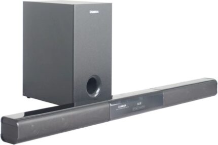 Omega SAV-101X Sound Bar with wired subwoofer and remote
