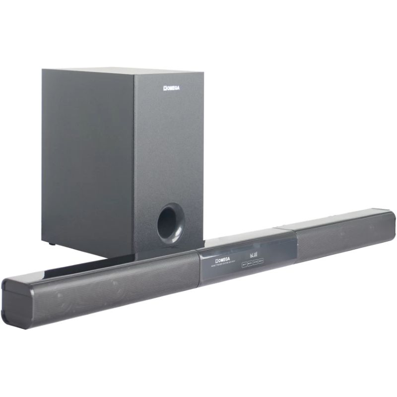 Omega SAV-101X Sound Bar with wired subwoofer and remote