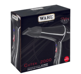 Wahl Cutek 2000 Hair Dryer – Black, Model 5439-216