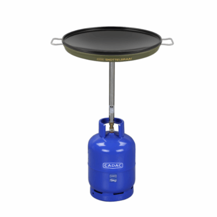 Cadac Skottel Braai Heritage Edition 8309H with enamel-coated dish and stainless steel stem