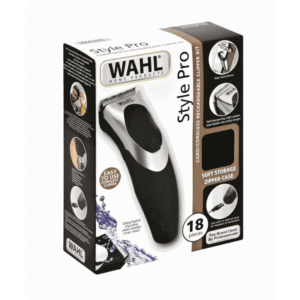Wahl Style Pro Rechargeable Clipper 18 Piece Kit – Model 9639-016