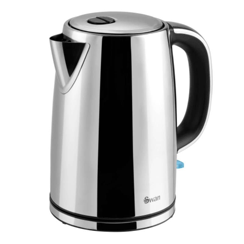 Swan SCK3 Classic Stainless Steel Cordless Kettle – 1.7L, 2150W