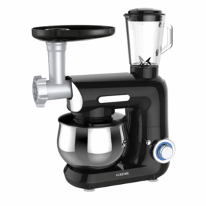 Goldair GBGM-3350 Multi Kitchen Machine with 4L bowl, blender, and meat grinder