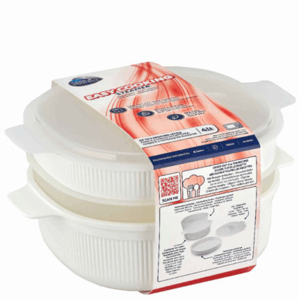 Care + Protect 4L Microwave Steamer – Pack of 6