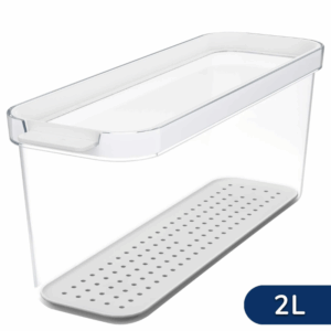 Care + Protect 2L Freshness Plastic Food Container