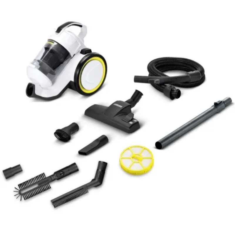 Karcher VC 3 Bagless Vacuum Cleaner – Multi-Cyclone, Washable Container