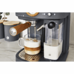 Swan One Touch Espresso Coffee Maker – 15 Bar, Slate Grey - Image 2