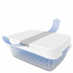 Care + Protect 6.4L Freshness Plastic Food Container - Pack of 2 - Image 3