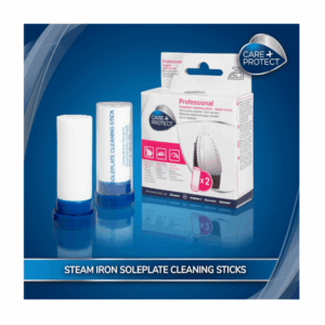 Care + Protect 35601790 Professional Iron Soleplate Cleaning Sticks – Pack of 2