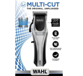 Wahl 9657-026 cordless lithium-ion hair clipper kit with 22 accessories