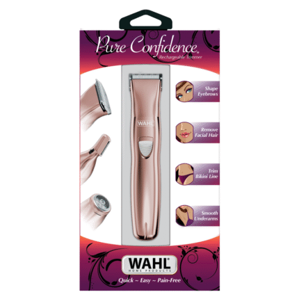WT9865-2916 Rechargeable Rose Gold Ladies Trimmer