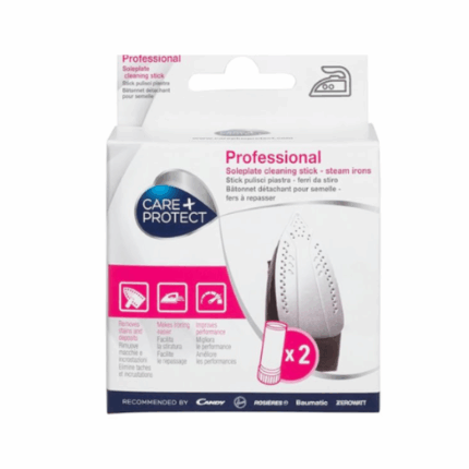 Care + Protect 35601790 Professional Iron Soleplate Cleaning Sticks – Pack of 2