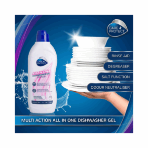 Care + Protect All-in-One Universal Dishwasher Gel – 750ml bottle
