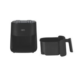 Defy 4.7L Manual Air Fryer – Matte Black & Silver (DAF 2347 MBG)