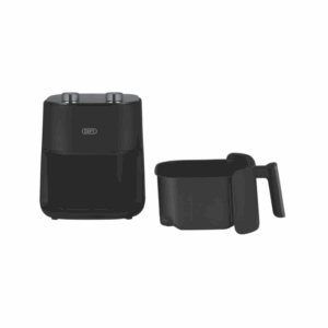 Defy 4.7L Manual Air Fryer – Matte Black & Silver (DAF 2347 MBG)