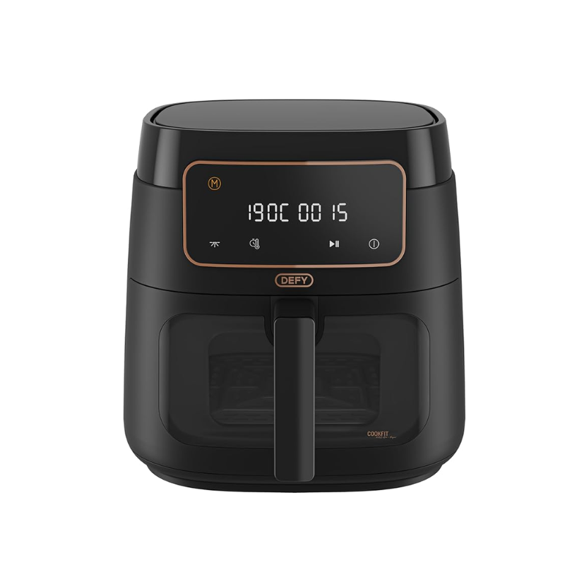 Defy DAF3376DBSW 7.6L Stainless Digital Air Fryer – touch control panel