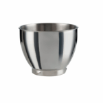 Delonghi Home Bake Stand Mixer with Blender. Model KHH01.120SI. 1000W motor, 5L bowl, 6 speeds, and pulse function for baking and blending.