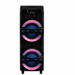 JVC XS-N6113PB Bluetooth Party Speaker with LED Lights and Mic Input