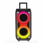 JVC XS-N600 Trolley Speaker with Dual 6.5" Drivers and Wireless Mic