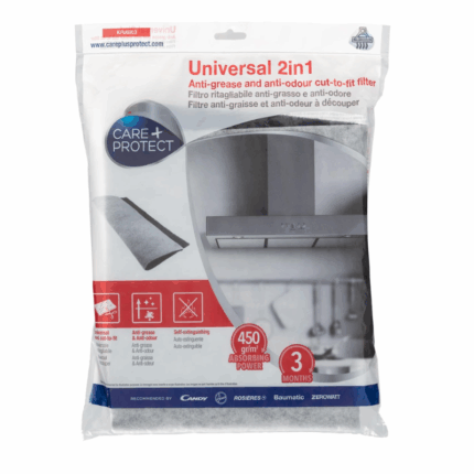 Universal 2-in-1 Cut-to-Fit Hood Filter 400g/m² – Model 35602042