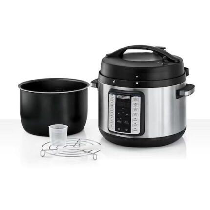 BLACK+DECKER PCP1010-B5 EZ Smart Steam Pot – 10L Electric Pressure Cooker