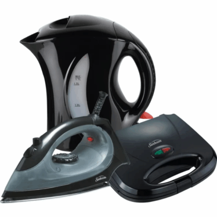 Sunbeam SBBP300A 3-piece black breakfast set