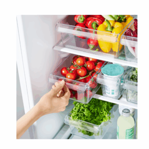 Care + Protect 35602791 Fridge Organizers Kit – Set of 3 BPA-Free Containers