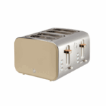 Swan Nordic SNT4O 4-Slice Toaster in Oatmeal