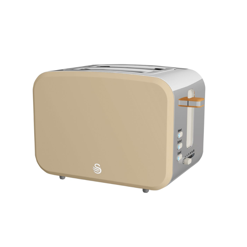 Swan Nordic SNT2O 2-Slice Toaster in Oatmeal