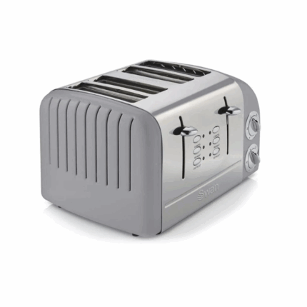 Swan SRT6G Retro Grey 4-Slice Toaster