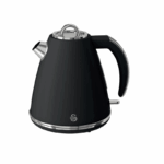 Swan SRK15B 1.5L Black Retro Jug Kettle