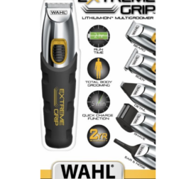 Wahl 9893‑1926 Multi Groomer with 25-piece kit and extreme grip handle