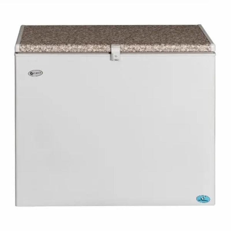 GF215 215L gas/electric chest freezer front view