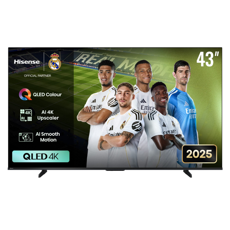 Hisense 43Q6Q 4K QLED Smart TV front view