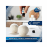 Wool Dryer Balls With 100% Perfumed Essence – CARE + PROTECT
